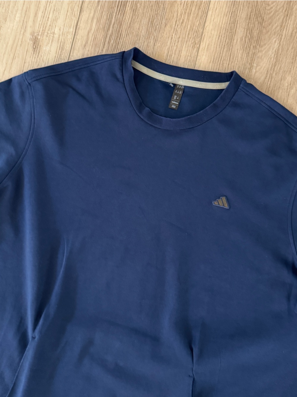 adidas Navy Blue Crewneck Sweater